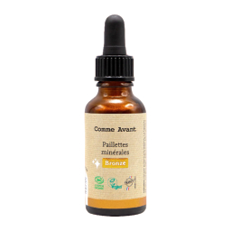 Paillettes minérales bronze - 30ml