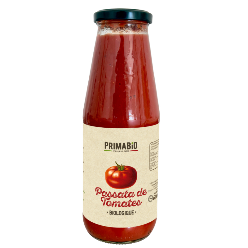 Passata Bio 690g pot verre Prima Bio