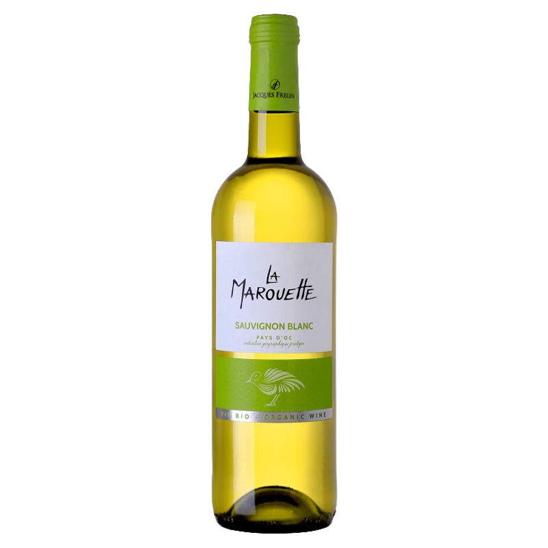 La Marouette blanc - Sauvignon bio IGP Pays d'OC - 75cl