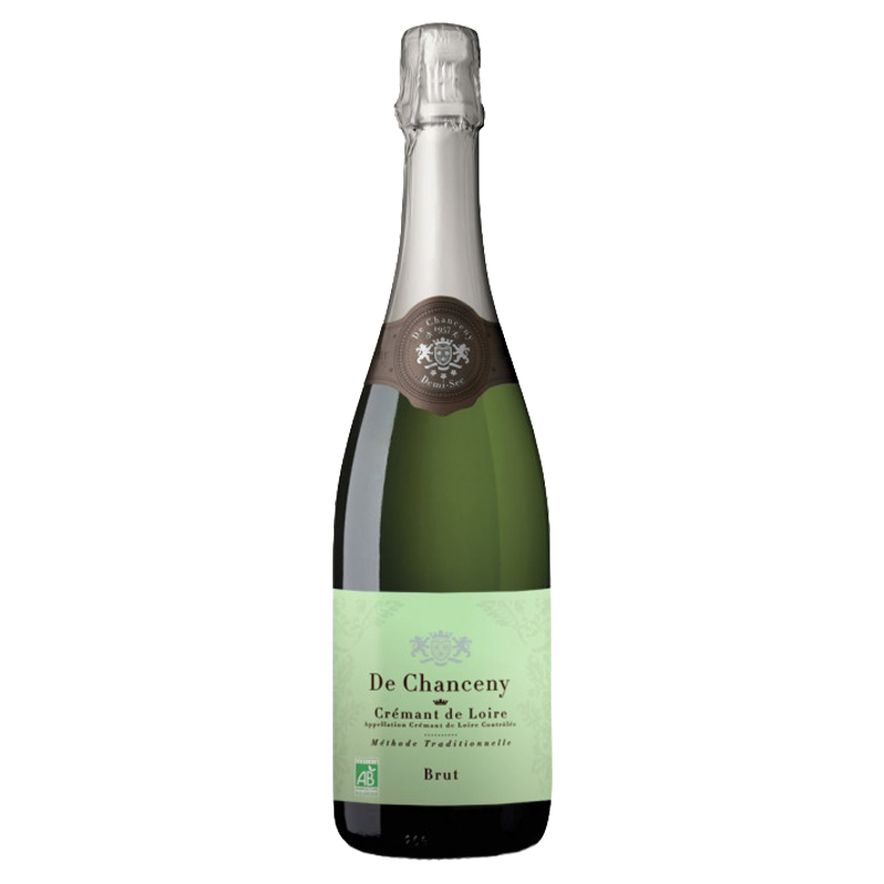 De Chanceny - Vin pétillant bio AOC Crémant-de-Loire blanc brut - 75cl