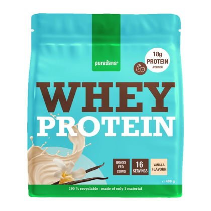 Whey - Protéine de petit lait à la vanille - 400g