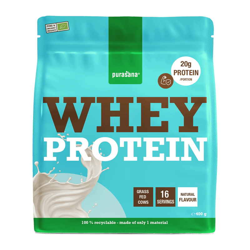 Whey - Protéine de petit lait nature - 400g
