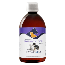 Animalyon argent colloïdal 20ppm - Flacon de 500ml
