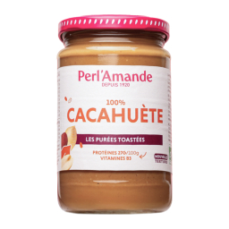 Purée de cacahuète toastée bio - 300g