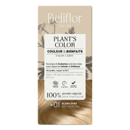 Coloration végétale Plant's Color n°01 - Blond doré - 100g
