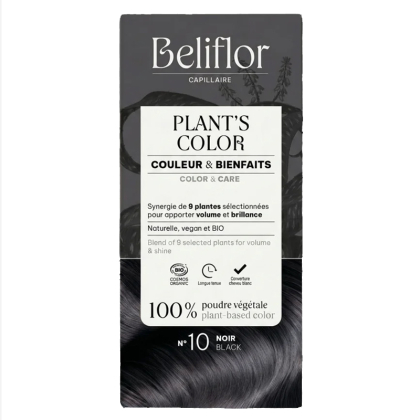 Coloration végétale Plant's Color n°10 - Noir - 100g