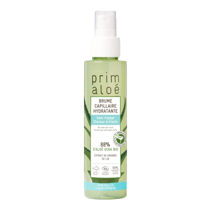Brume d'hydration pour les cheveux à l'aloé vera bio - 125ml