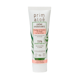 Crème visage hydratante à l'aloé vera bio - 50ml