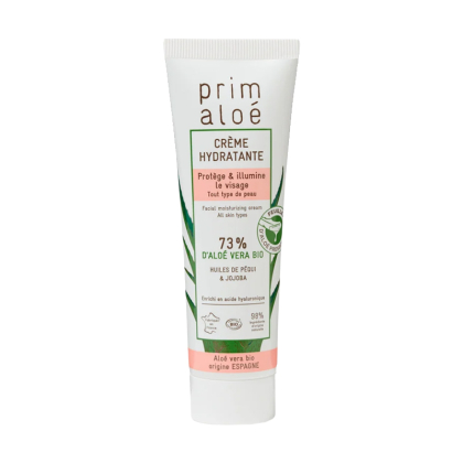 Crème visage hydratante à l'aloé vera bio - 50ml