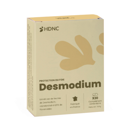 Desmodium - Protection du foie - 30 capsules végétales