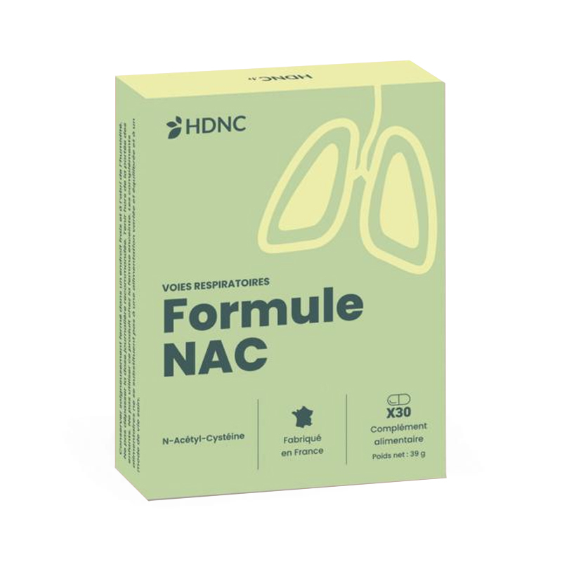Formule NAC - N-Acétyl-Cystéine - 30 comprimés