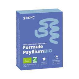 Formule Psyllium bio - 30 gélules végétales