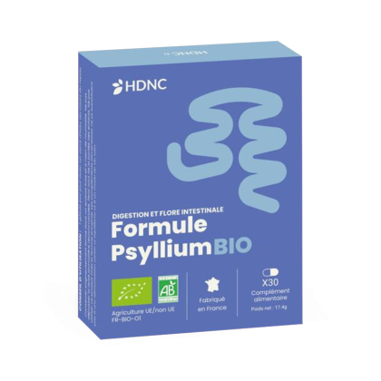 Formule Psyllium bio - 30 gélules végétales