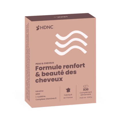 Formule Renfort et beauté des cheveux - Kératine - 30 comprimés
