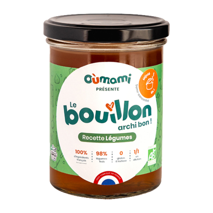 Bouillon de légumes bio - 370ml