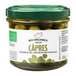 Câpres bio au vinaigre de vin - 100g