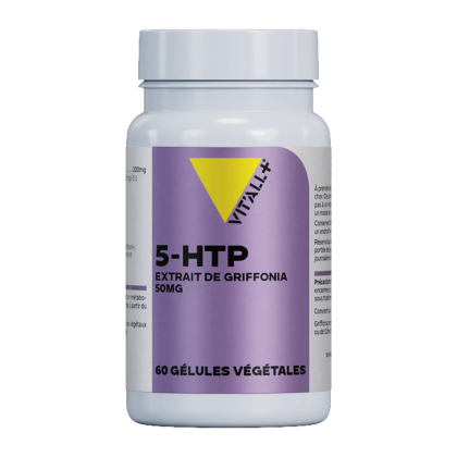 5-HTP Extrait de Griffonia 50mg - 60 gélules végétales