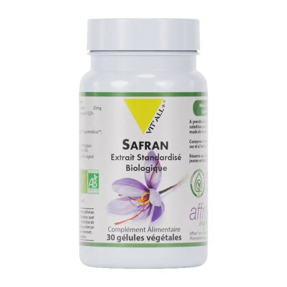Safran bio - Sommeil - 30 gélules végétales