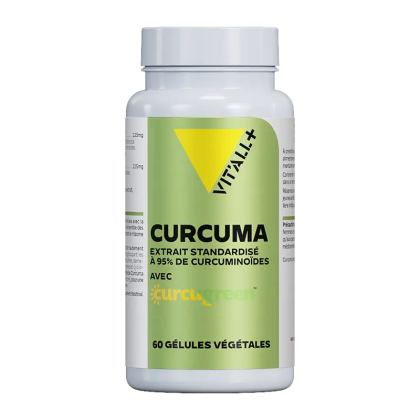 Curcuma standardisé 250mg - 60 gélules végétales