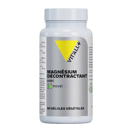 Magnésium décontractant - 60 gélules végétales