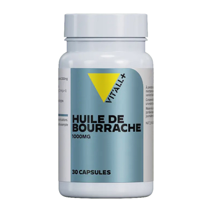 Huile de bourrache 1000mg - 30 capsules