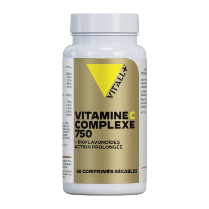 Vitamine C 750mg - 60 comprimés sécables