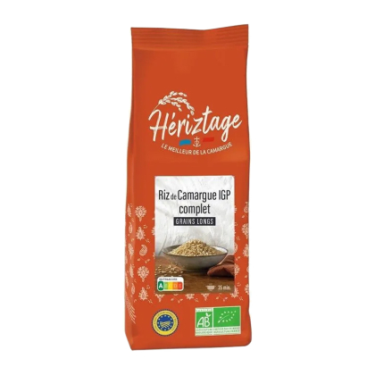 Riz long complet bio de Camargue IGP - Origine France - 500g