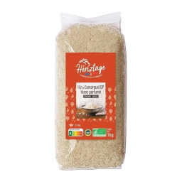 Riz parfumé blanc bio de Camargue IGP - Origine France - 1kg