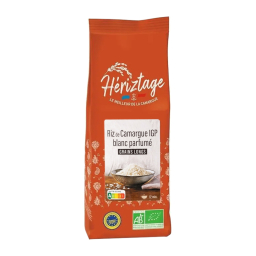 Riz parfumé blanc bio de Camargue IGP - Origine France - 500g