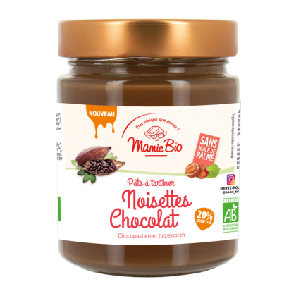 Pâte à tartiner bio - Choco-noisette - 300g