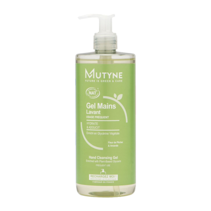 Gel lavant mains - Fleur de pêcher et amande - 500ml