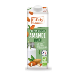 Boisson végétale d'amande légère bio - 1L