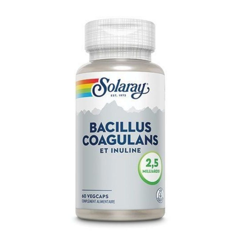 Bacillus Coagulans et Inuline - 60 capsules végétales