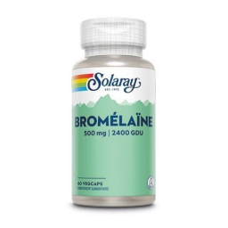 Bromelaïne 500mg - 60 capsules végétales