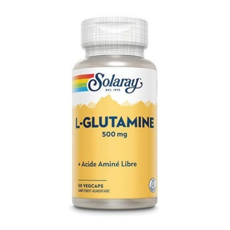 L-Glutamine 500 mg - 50 capsules végétales