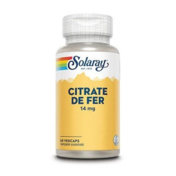 Citrate de fer - 60 capsules végétales