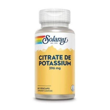 Citrate de potassium - 60 capsules végétales