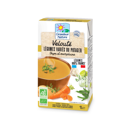 Velouté légumes variés du potager 100% France 1l