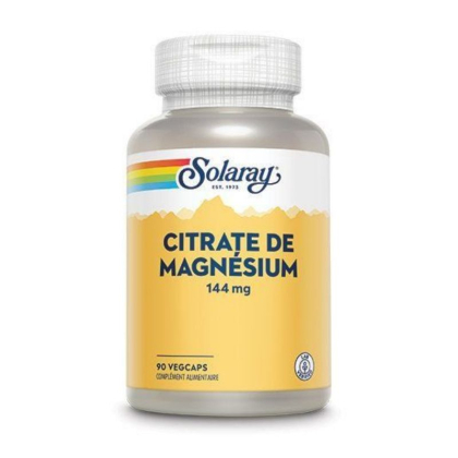 Citrate de magnésium - 90 capsules végétales