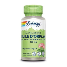 Huile d'origan - 60 capsules végétales