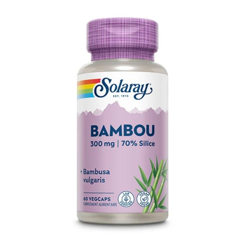Silice de bambou - 60 capsules végétales