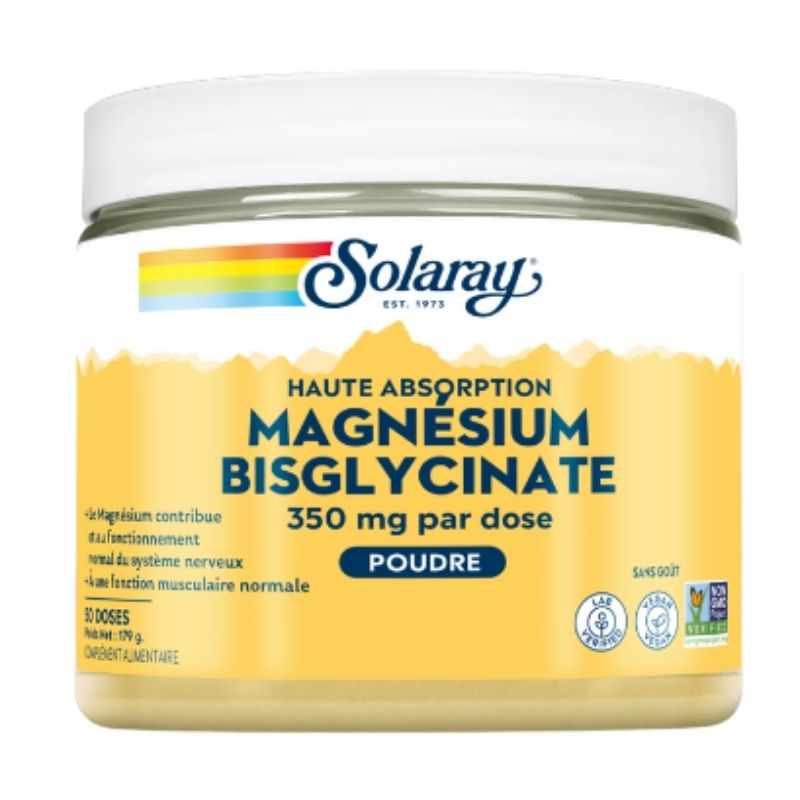 Magnésium Bisglycinate en poudre - 179g