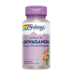 Ashwagandha 470mg - 60 capsules végétales