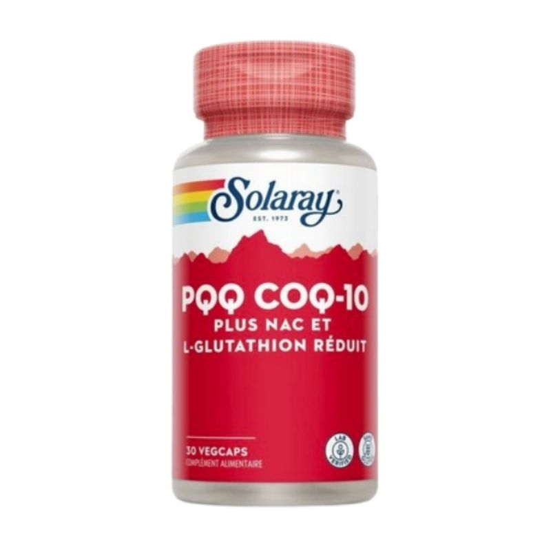 PQQ - COQ10 plus - 30 capsules végétales