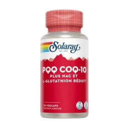 PQQ - COQ10 plus - 30 capsules végétales