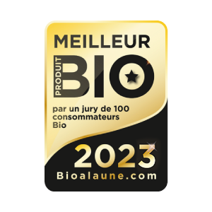 Élu Meilleur produit Bio 2023 Élu Meilleur produit Bio 2023