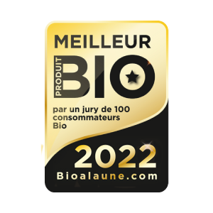 Élu Meilleur produit Bio 2022 Élu Meilleur produit Bio 2022