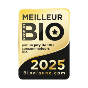 Élu Meilleur produit Bio 2025 Élu Meilleur produit Bio 2025